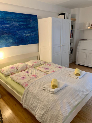 Bedroom, Apartment St. Marko, Zagreb