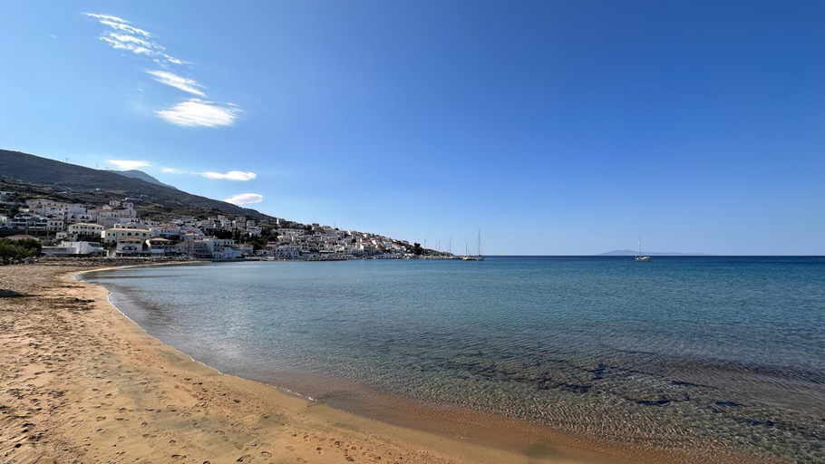 Beach, Serenity Villa Batsi, South Aegean