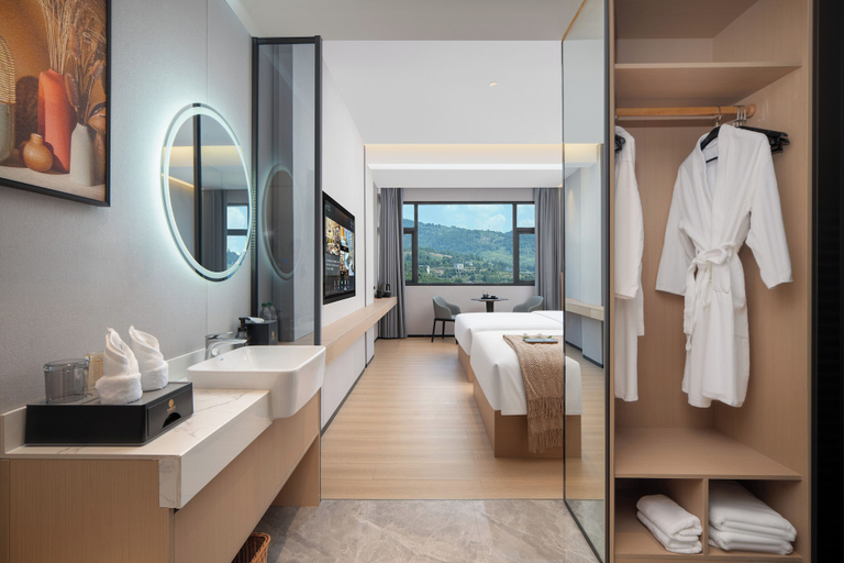 Bathroom 3, JunYa Hotel of Hibiscus town, Xiangxi Tujia and Miao