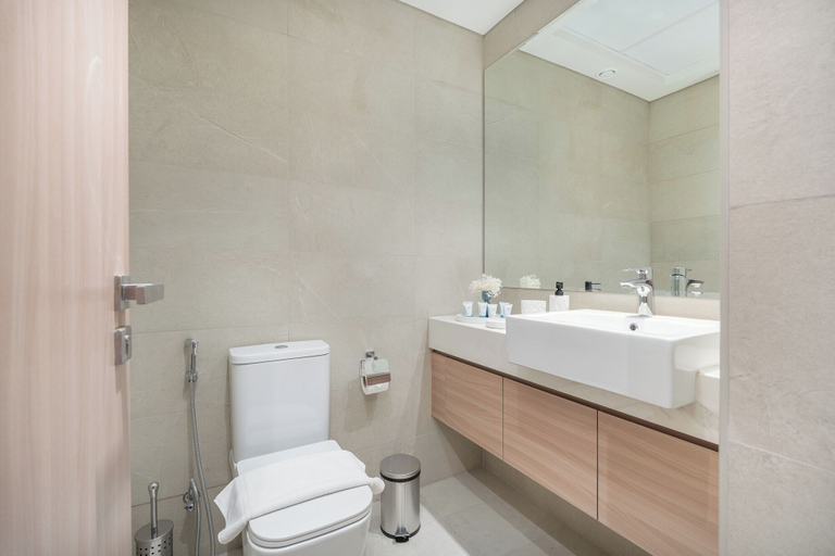 Bathroom 4, Pool View 2 adults 2 kids Brand New Czec, Dubai