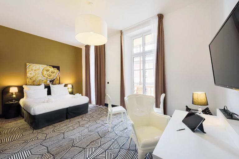 Bedroom 2, Appart'City Collection Nîmes Arènes, Gard