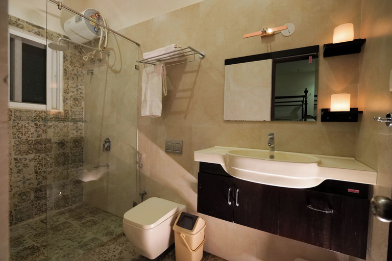 Bathroom, Emerald - 2BR Pool Villa Near Airport, Bangalore