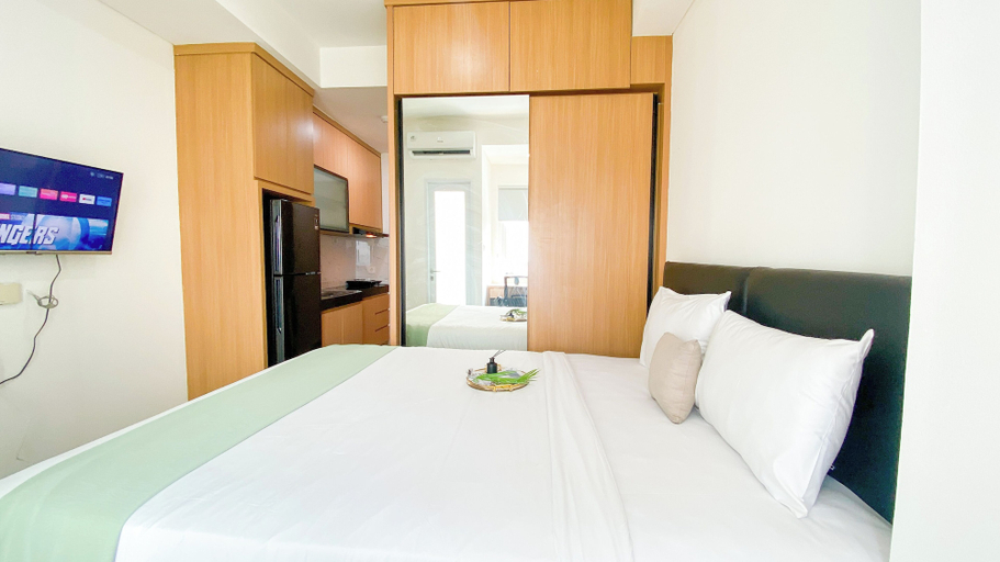 Bedroom 3, Brand New And Comfortable Studio Apartment At B Residence, Tangerang Selatan