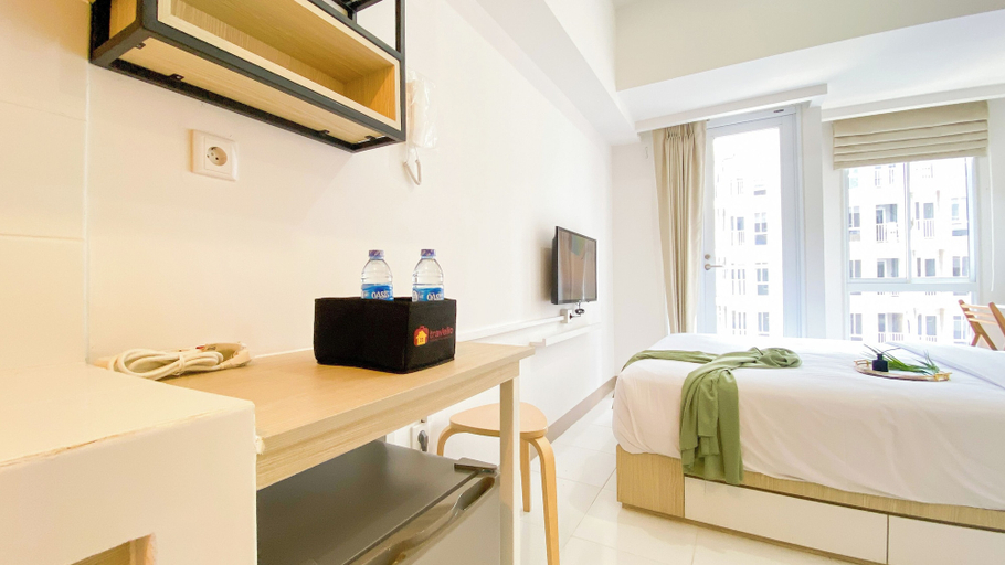 Bedroom 2, Great Deal And Scenic Studio At Tokyo Riverside Pik 2 Apartment, Tangerang