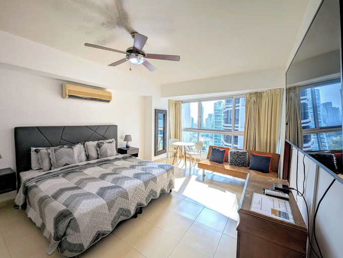 Bedroom 2, YC 2301-C l Apartamento 2BR en av balboa, Panamá