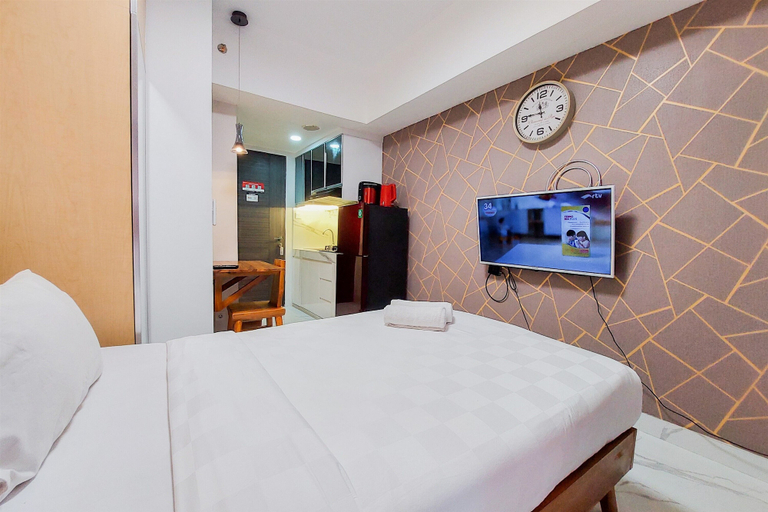 Bedroom, Comfort Stay And Homey Studio Amazana Serpong Apartment, Tangerang Selatan
