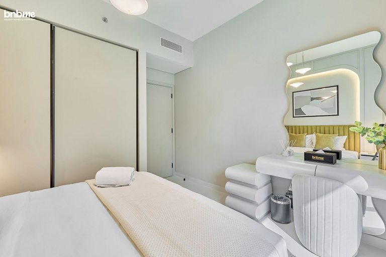 Bedroom 4, bnbme | Marina Vista Tower | 1 BDR, Dubai