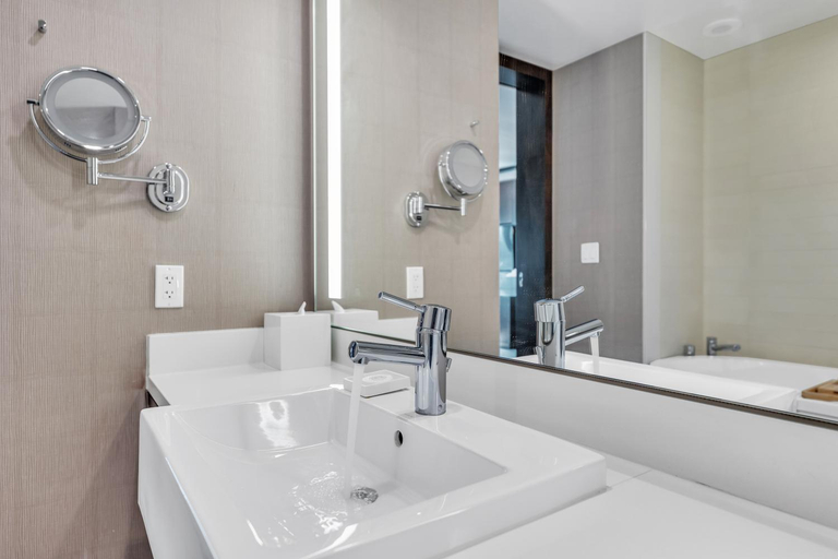 Bathroom 5, Vdara Studio Suite 011 Pool View FREE VALET Parking, Clark