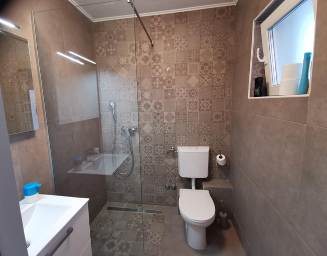 Bathroom 4, Apartment Blue Mediteran, Župa Dubrovačka