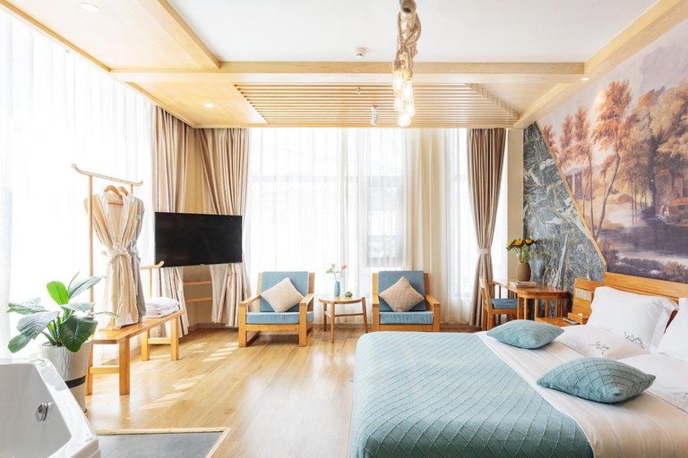 Bedroom 2, Dali Ink Inn, Dali Bai