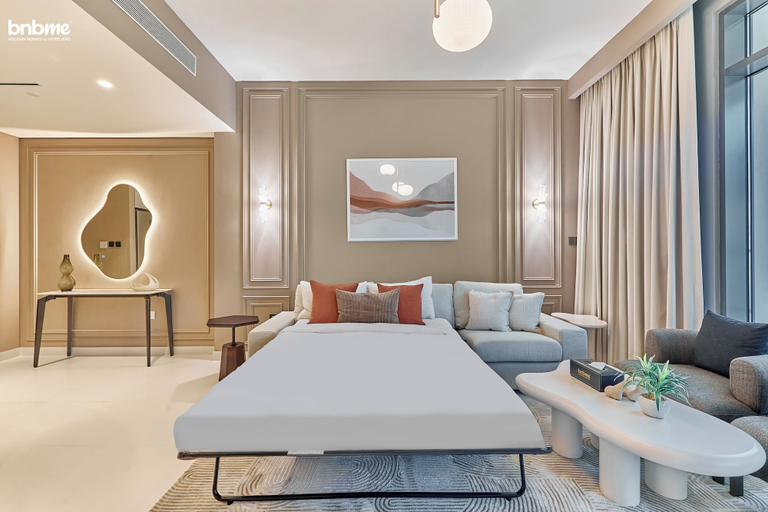 Bedroom 5, bnbme | Marina Vista Tower | 1 BDR, Dubai