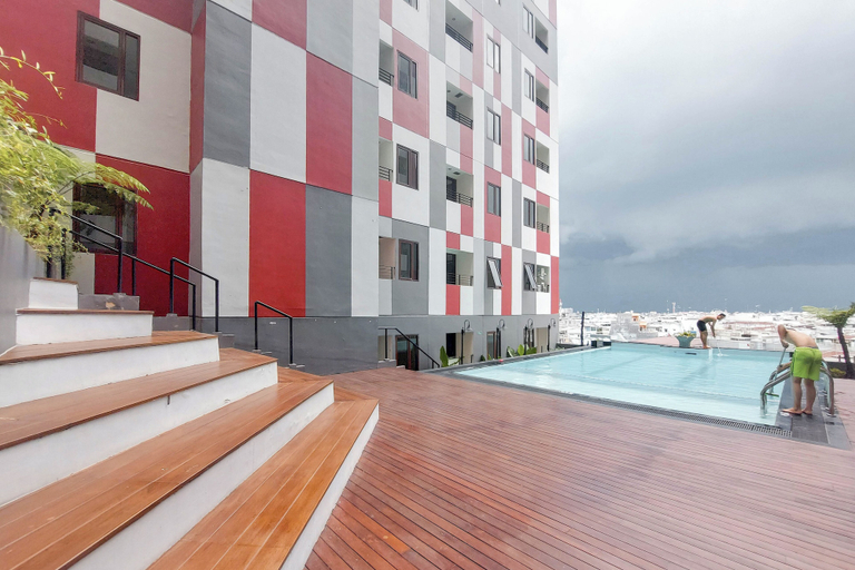Exterior & Views 2, Homey And Elegant Studio At Apartment Sentraland Medan, Medan