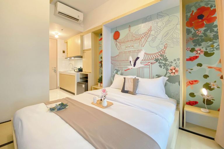 Bedroom 3, Affordable And Homey Studio At Tokyo Riverside Pik 2 Apartment, Tangerang