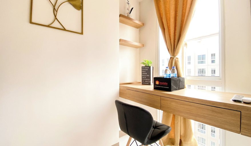 Room 2, Cozy And Tranquil Studio Apartment At Tokyo Riverside Pik 2, Tangerang