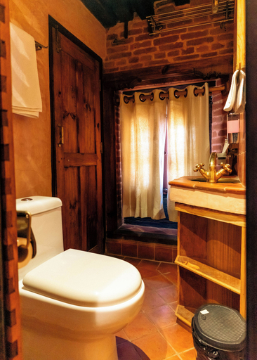 Bathroom 3, Manju Baha Hotel, Bagmati