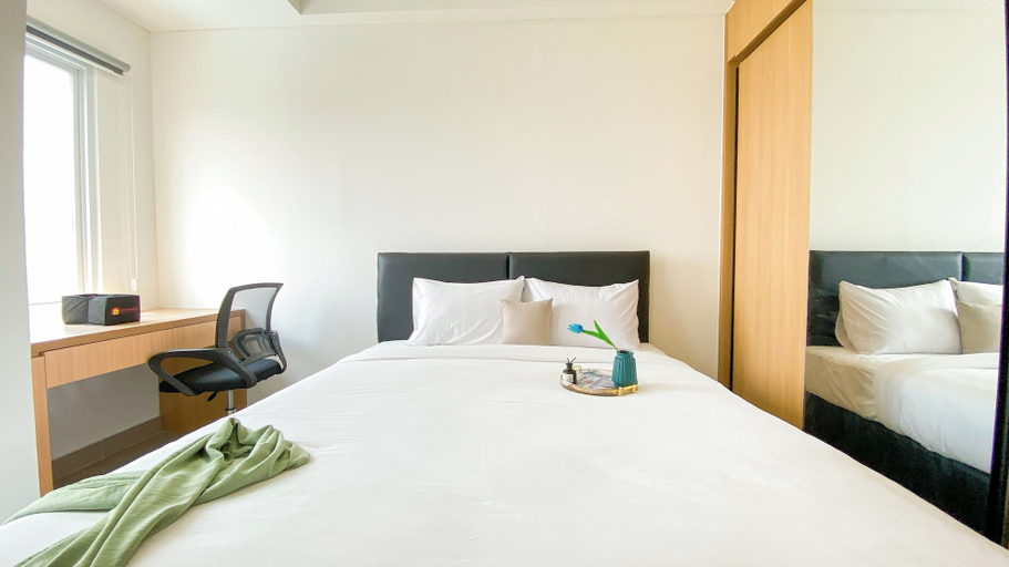 Bedroom 2, Studio Furnished With Comfortable Design Apartment At B Residence, Tangerang Selatan