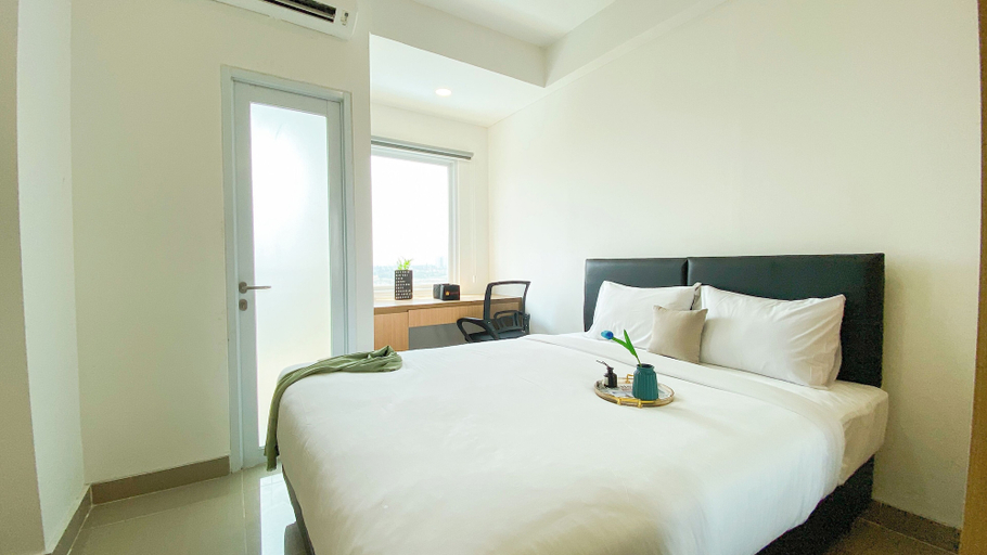 Bedroom 3, Studio Furnished With Comfortable Design Apartment At B Residence, Tangerang Selatan