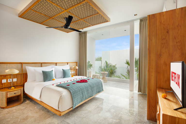 Bedroom 3, Eight Palms Villa Seminyak by Ini Vie Hospitality, Badung