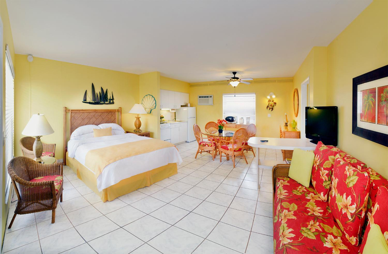 Bedroom, Tropic Seas Resort, Broward