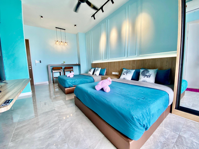 Bedroom 2, MWHoliday B2131 Blue Sea View Suites Family Sea View Suite (WiFi), Malacca City