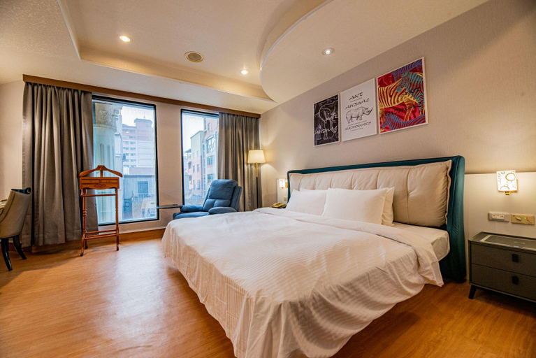 Bedroom 2, Wen Pin Hotel - Pier 2, Kaohsiung