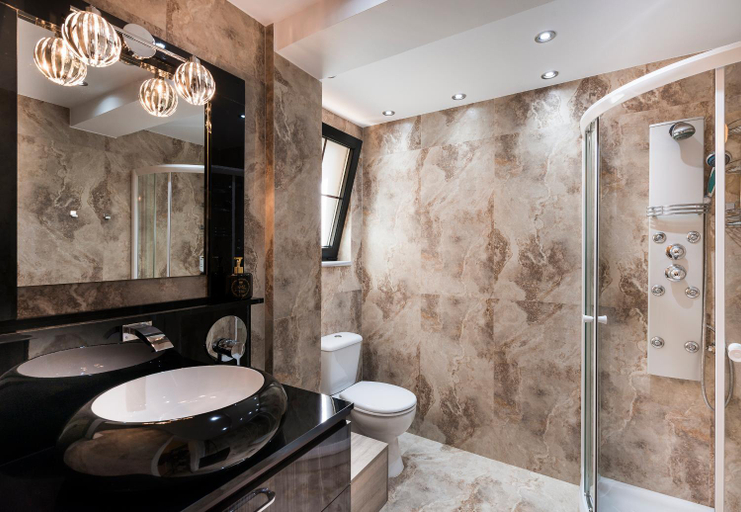 Bathroom 5, Pandis Palace, Crete