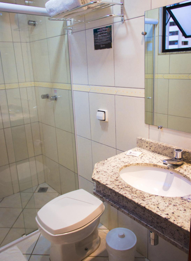 Bathroom 3, Scarpelli Palace Hotel, Sorocaba