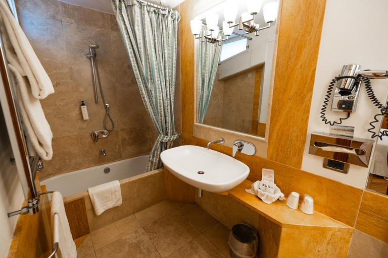 Bathroom 4, Hotel S. Anna, Rome