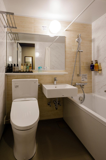 Bathroom 5, ホテル京都エミナースManyonoyuHotelKyotoEminence, Kyoto