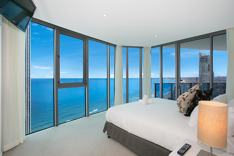 Bedroom 3, Orchid Residences HR Surfers Paradise, Gold Coast