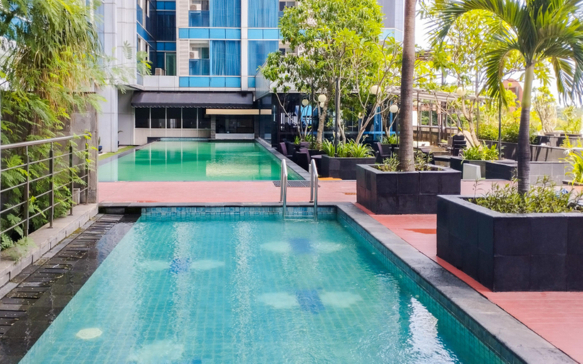 Sport & Beauty 2, Great City View Studio at Tamansari The Hive Apartment By Travelio, Jakarta Timur