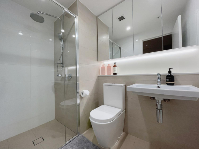 Bedroom, CBD RiverView 2Bed Apt Kingbed at Tallest building, Brisbane