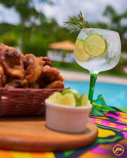 Food & Drinks 3, Flat aconchegante! Piscinas termais! 1,5 km do Singapura Shopping, Caldas Novas