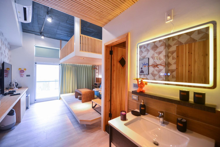 Bathroom 3, Min sheng Art homestay, Tainan