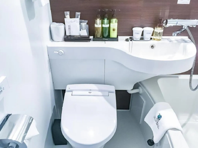 Bathroom 4, Hotel LiVEMAX Meieki, Nagoya
