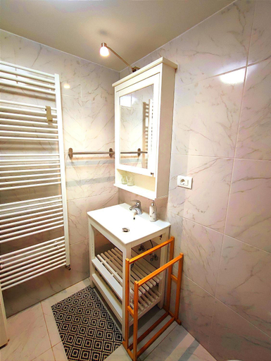 Bathroom, Studio apartmani L'ART, Zagreb
