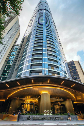 Exterior & Views 1, CBD RiverView 2Bed Apt Kingbed at Tallest building, Brisbane