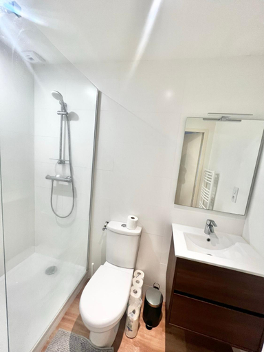 Bathroom 2, Appartements meubles Brest Gay Lussac, Finistère