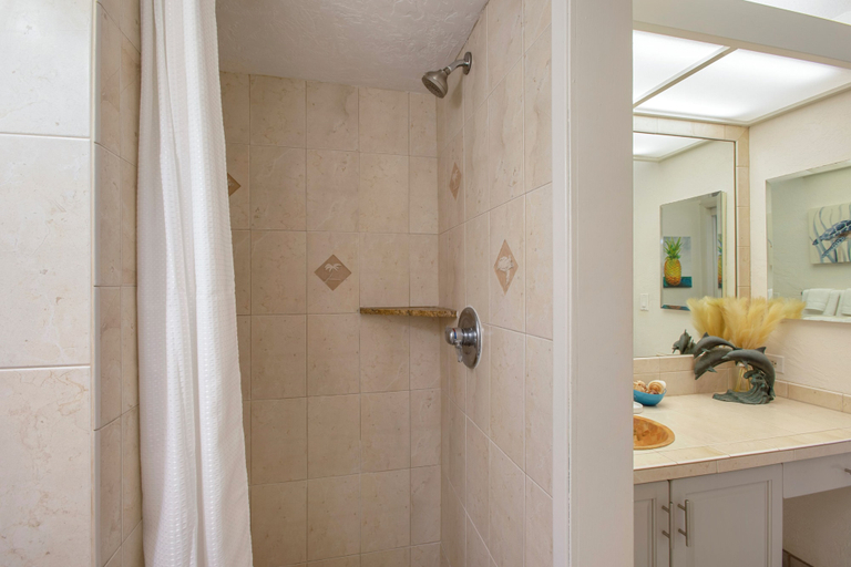 Bathroom 4, Ocean and Pool View at Papakea Resort with Parking, Maui