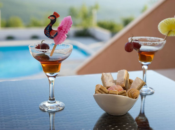 Food & Drinks, Peaceful Escape With Mountain Views, Heated Pool and Modern Amenities in Radošić, Lećevica