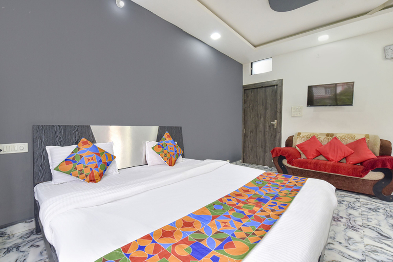 Bedroom 3, FabHotel Soni Palace - Ujjain Railway Station, Ujjain