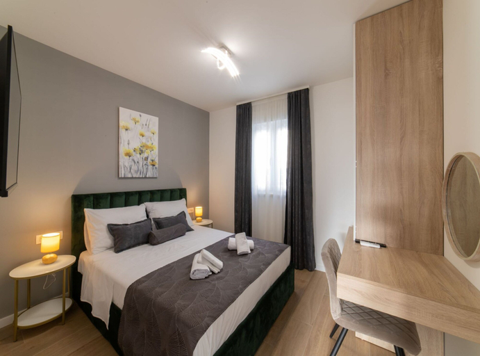 Bedroom 2, Luxury Kastela Villa With Heated Pool and Lounge Area, Kaštela