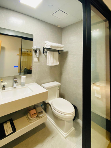 Bathroom 4, Dayin - Nanjing Road & People's Square & The Bund-24hour Front desk service, Shanghai