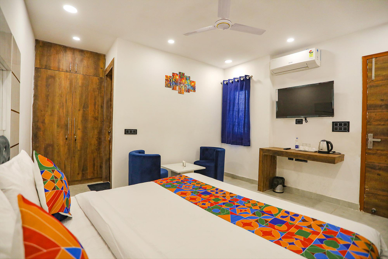 Bedroom 3, FabHotel F9 Noida Sector 27, Gautam Buddha Nagar