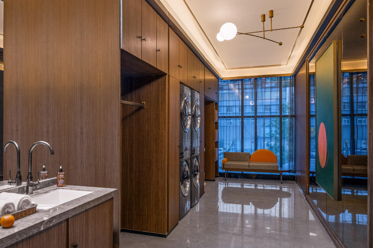 Bathroom 3, Orange Hotel Pingdu Qingdao Road, Qingdao
