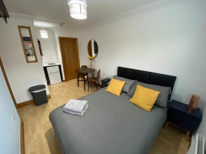 Bedroom 2, Studio apartment in Norwich City centre APT 4A, Norfolk