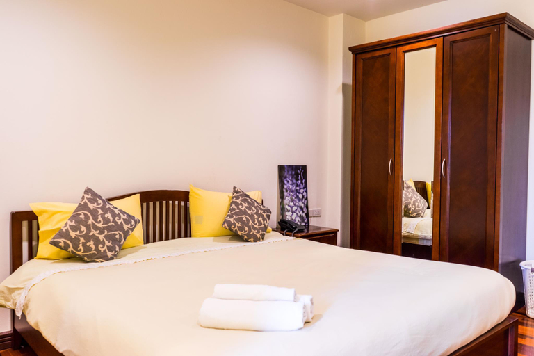 Bedroom 3, Kanavera Sriracha Hotel & Serviced Apartment, Si Racha