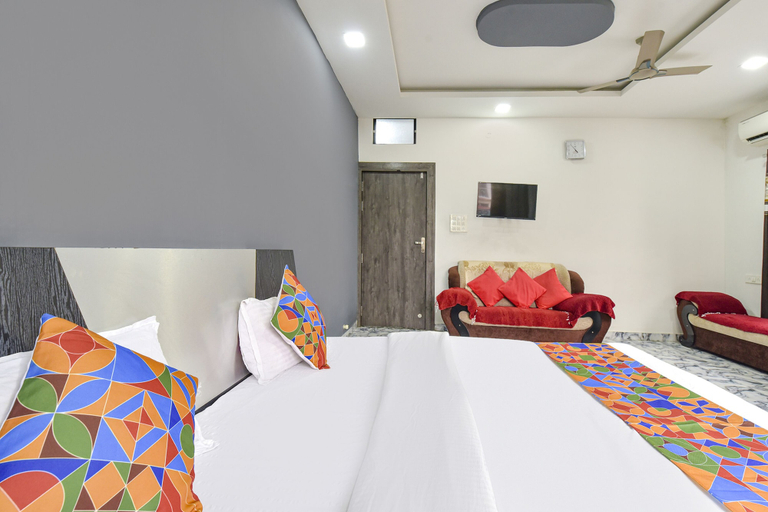 Bedroom 3, FabHotel Soni Palace - Ujjain Railway Station, Ujjain