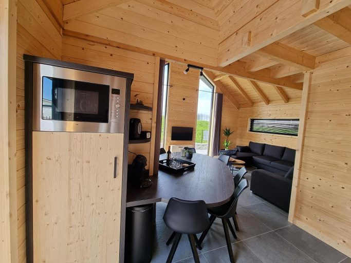Kitchen 4, Chalet aan de Oosterschelde met Airconditioning!, Tholen