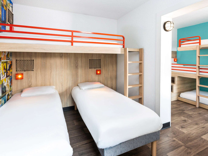 Bedroom 3, hotel F1 Mulhouse Centre Ouest, Haut-Rhin